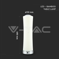 18W LED DESIGNER TABLE LAMP(TOUCH DIMMABLE)-WHITE