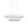 115W SOFT LIGHT CHANDELIER 3000K,DIMMABLE-WHITE,DIMMABLE