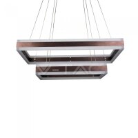 115W SOFT LIGHT CHANDELIER 3000K,DIMMABLE-COFFEE,DIMMABLE