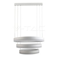 92W SOFT LIGHT CHANDELIER 3000K,DIMMABLE-WHITE,DIMMABLE