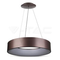 30W LED SURFACE SMOOTH PENDANT LIGHT 3000K COFFEE DIMMABLE