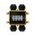 BLACK 4 PIN WATER PROOF TERMINAL BLOCK-CABLE DIAMETER(8-12MM)-IP68