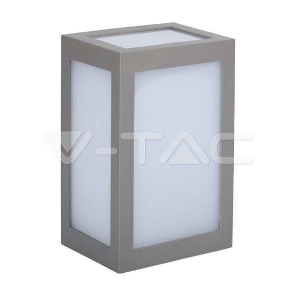 12W LED WALL LIGHT 6400K GREY BODY IP65