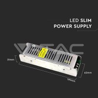 150W-LED POWER SUPPLY ( TRIAC DIMMABLE )-12V-12.5A-IP20