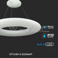 105W-LED DESIGNER HANGING PENDANT LIGHT-WHITE-3000K