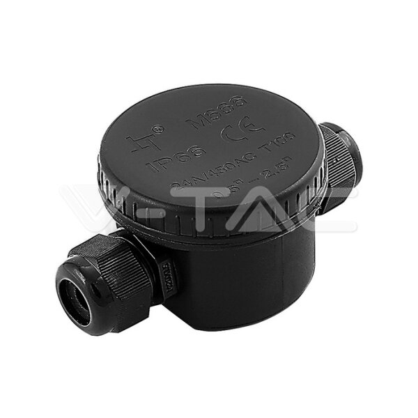 BLACK 3 PIN TERMINAL BLOCK( 5-9MM )-IP66