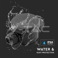 BLACK 3 PIN TERMINAL BLOCK( 5-9MM )-IP66