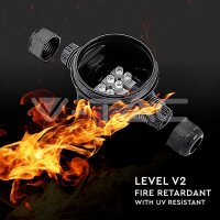 BLACK 3 PIN TERMINAL BLOCK( 5-9MM )-IP66