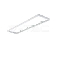 ALUMINUM FRAME WITH SCREWS FIXED-300*1200MM-WHITE