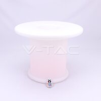 LED COFFEE TABLE WITH RGB-D72*72*56CM