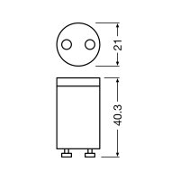 LED TUBE T8 EM STARTER FS2         OSRAM