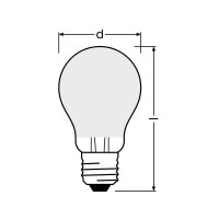 PARATHOM© Retrofit CLASSIC A DIM 75 8.5 W/2700 E27