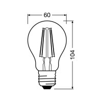 Vintage 1906 LED 55 7 W/2500 E27