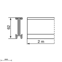Unex Trennwand 70mm U23X