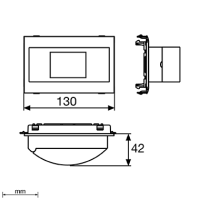 Unex DIN-Einbausatz 80mm aus U24X