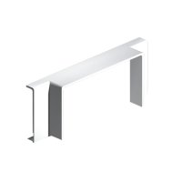 Unex "T"-Stück 70mm aus U24X