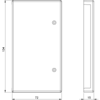 Unex Endstück 70x130 aus U24X