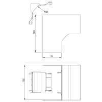 Unex Inneneck 70x130 aus U24X