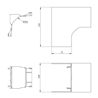 Unex Inneneck 70x100 aus U24X
