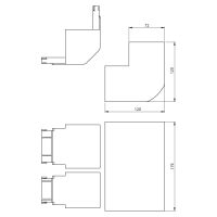 Unex Außeneck 70x170 aus U24X