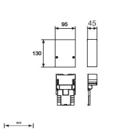 Unex Verbindungs- u. Abzweigdose 95x130 aus U42X