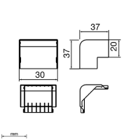 Unex Außeneck 20x30 aus U24X
