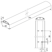 Unex Bodenkanal 12X50 aus U48X