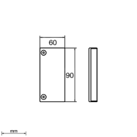Unex Endstück 60X90 aus U24X