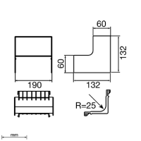 Unex Inneneck 60x190 aus U24X