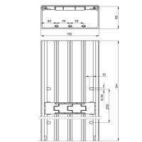 Unex Installationskanal 60x150 aus U43X