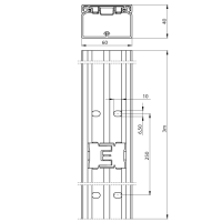Unex Installationskanal 40x60 aus U43X