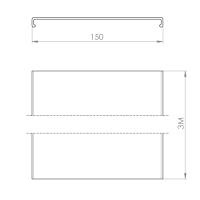 Unex Abdeckung 150mm aus U23X