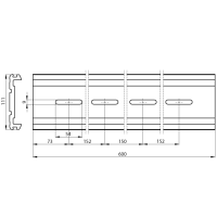 Unex Stoßstellenverbinder halogenfrei 135x500...