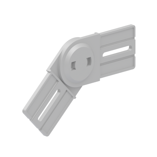 Unex Vertikales Gelenkstück halogenfrei 85 mm aus U48X