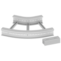 Unex Flachbogen 45° 135x600 R300 aus U23X