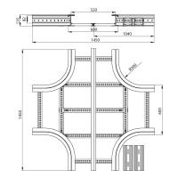 Unex Kreuzung 135x600 R300 aus U23X
