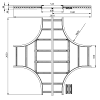 Unex Kreuzung 85x600 R600 aus U23X