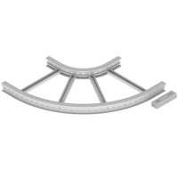 Unex Flachbogen 90° 85x600 R300 aus U23X