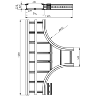 Unex T- UnexAbzweiger halogenfrei 135x500 R600 aus U48X