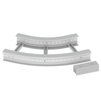 Unex Flachbogen 45° 135x500 R600 aus U23X