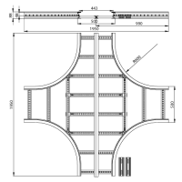 Unex Kreuzung 85x500 R600 aus U23X
