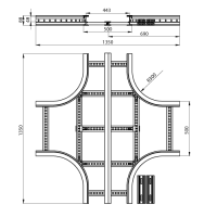 Unex Kreuzung 85x500 R300 aus U23X