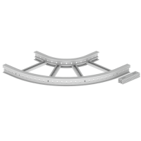 Unex Flachbogen 90° 85x500 R300 aus U23X