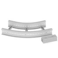 Unex Flachbogen 45° 135x400 R600 aus U23X