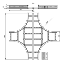 Unex Kreuzung 135x400 R600 aus U23X