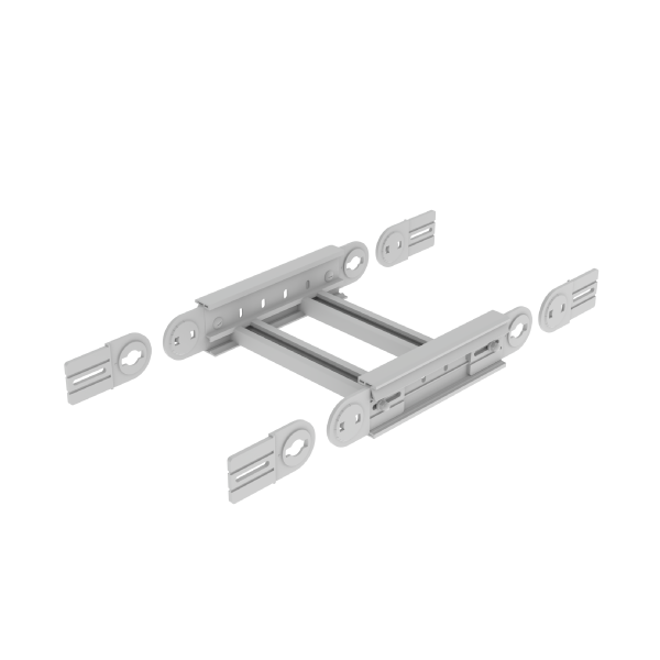 Unex Gelenkbogen vertikal halogenfrei 85x400 aus U48X