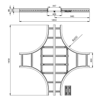 Unex Kreuzung 85x400 R600 aus U23X