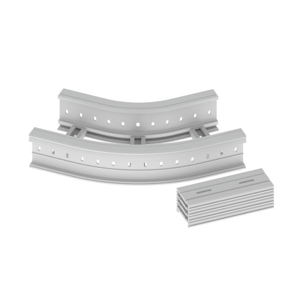 Unex Flachbogen 45° 135x300 R300 aus U23X