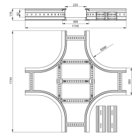 Unex Kreuzung 135x300 R300 aus U23X
