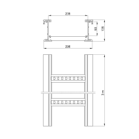 Unex Isolierende Kabelleiter halogenfrei 135x300 aus...